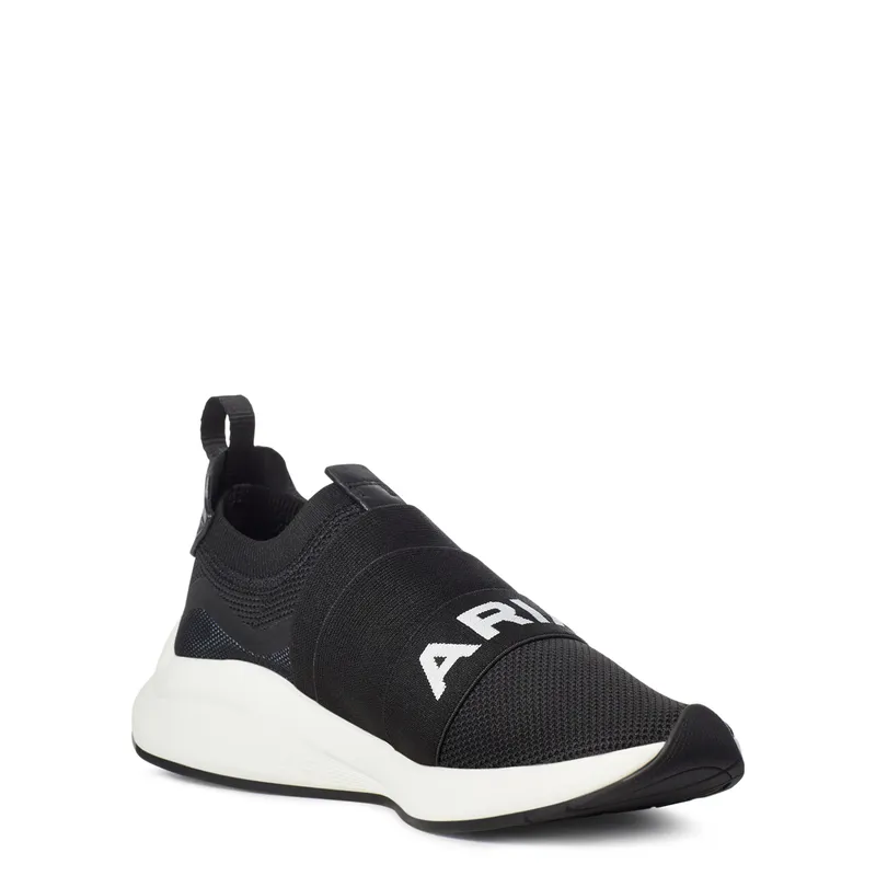 Ariat Womens Ignite Slip-on Trainers in Black-2